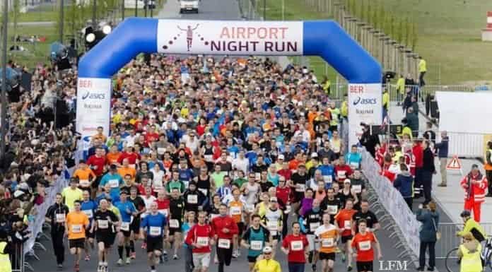 Airport Night Run am Flughafen BER: Sport auf der Startbahn