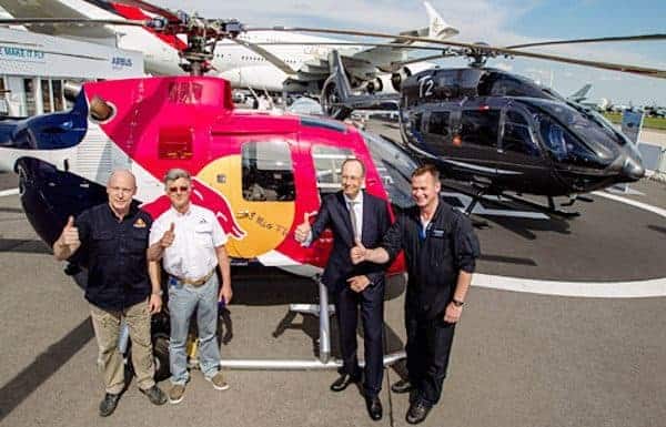 BO105-Flotte mit über 8 Mio. Flugstunden weltweit – Einzigartig für Kunstflug