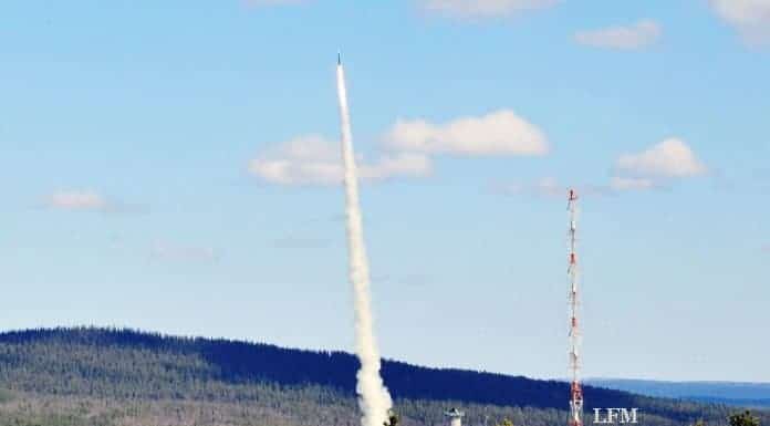 Forschungsrakete Rexus 16 startete mit Atmosphären-Experimenten