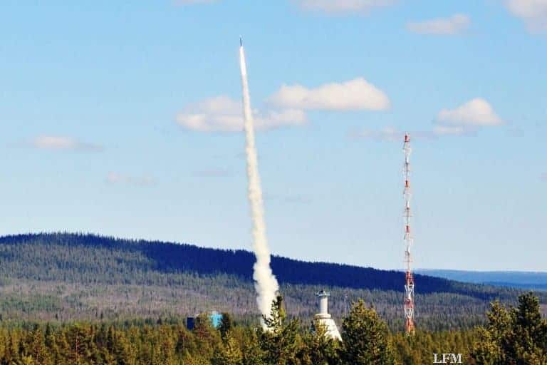 Forschungsrakete Rexus 16 startete mit Atmosphären-Experimenten