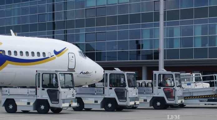 PortGround mit Elektro-Schlepper und Umwelt-Initiativen