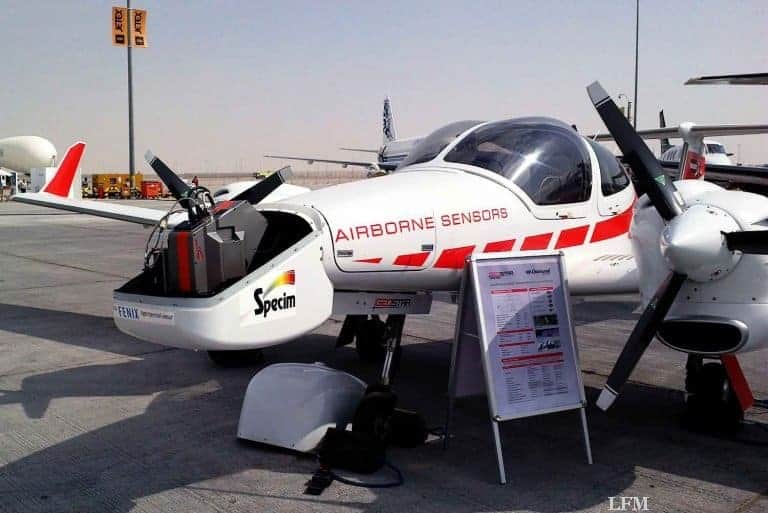 Einzigartig: Hyperspektral-Aufklärer Diamond DA42 MPP Geostar