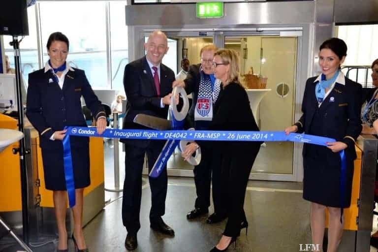 Condor startete erstmals von Frankfurt nach Minneapolis-St. Paul