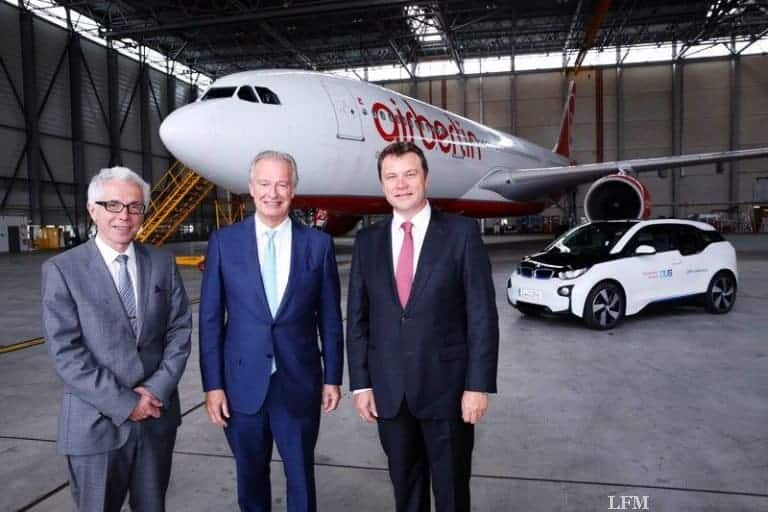 airberlin top mit 3,3 Liter Kerosin pro Passagier auf 100 km