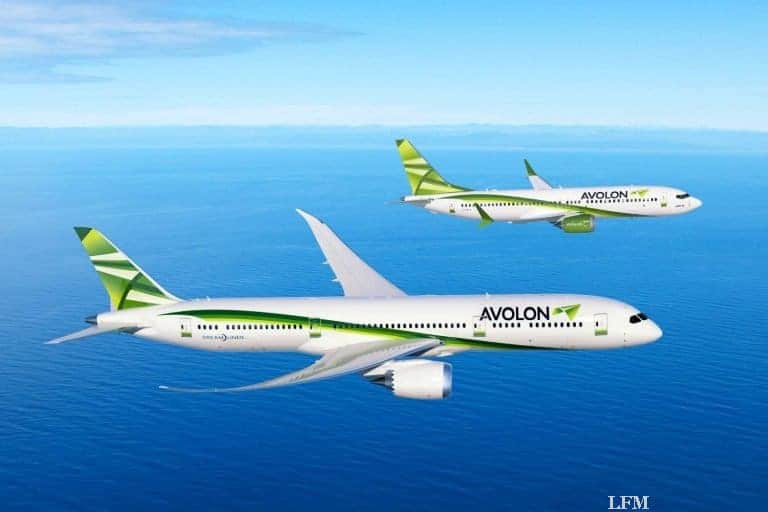 Boeing 787-9 Dreamliner und 737 MAX 9 für Avolon