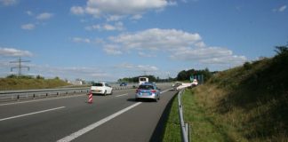Notlandung auf der BAB 46 / AS Arnsberg Ost