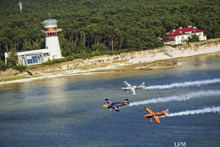 Air Race: Equipment-Test am Himmel über Gdynia