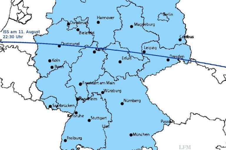 Raumstation ISS und ATV-5: Andockmanöver mit bloßem Auge beobachtbar