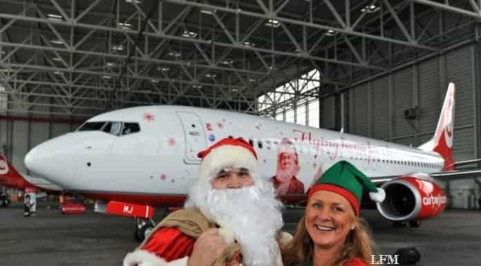 airberlin startet „Flying Home for Christmas“ Tour in München