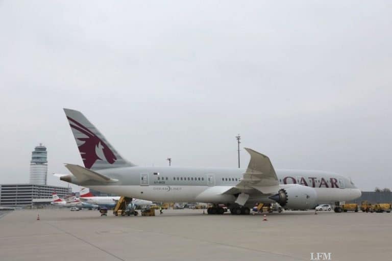Qatar Airways: Boeing 787 Dreamliner fliegt nach Wien