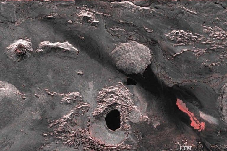 Radar-Satelliten zeigen Lava-Entwicklung auf Island