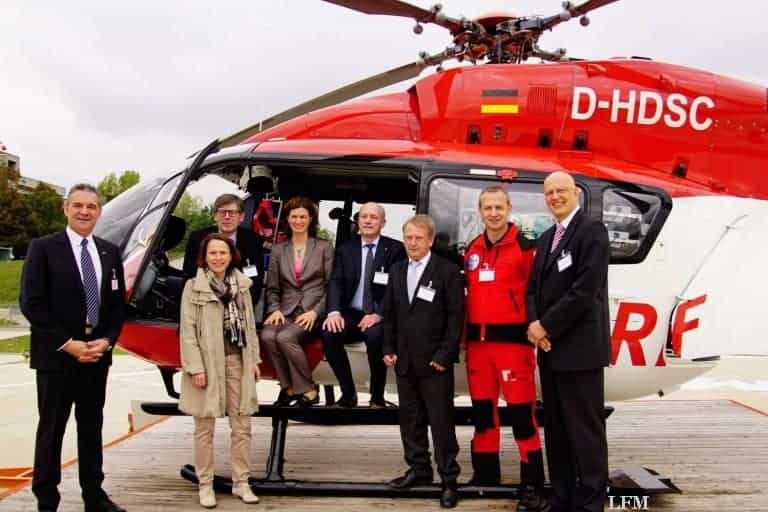20 Jahre HDM Luftrettung mit Hubschrauber Christoph