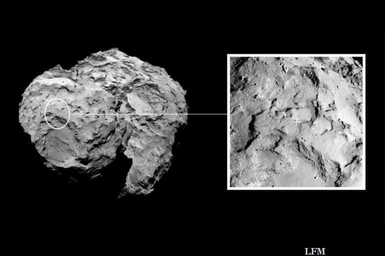 Neuer Name für „Landestelle J“ auf Churyumov-Gerasimenko gesucht