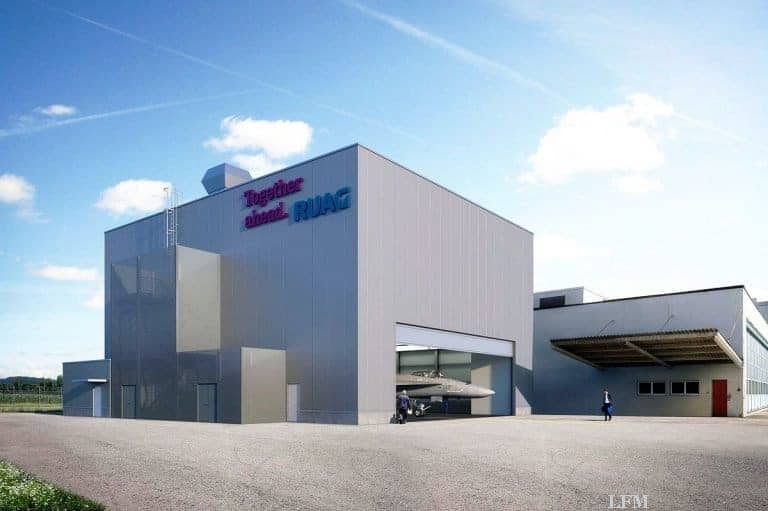 Ruag beginnt Bau der neuen Lackierhalle in Emmen