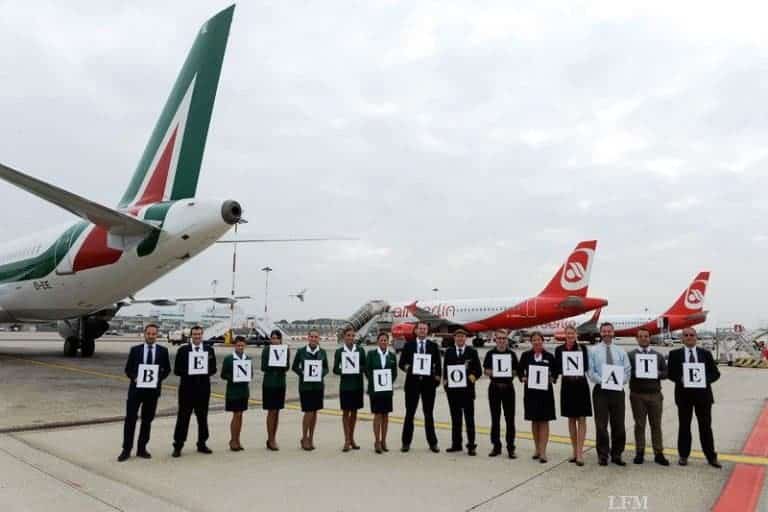 Düsseldorf wird von airberlin mit Mailand-Linate verbunden