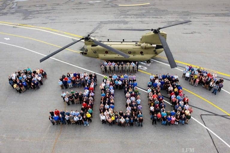 Boeing liefert 300. CH-47F Chinook an die US-Army