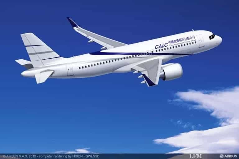 100 A320-Flugzeuge für CALC aus China