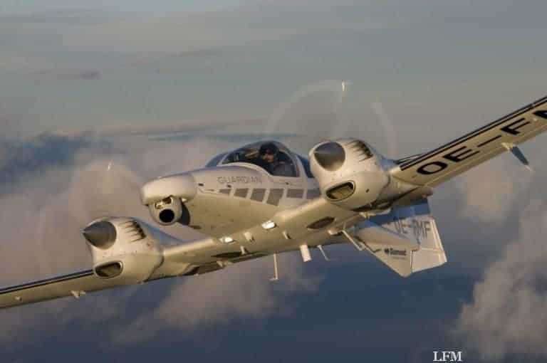 Diamond DA42 MPP: Aufklärer über Olympischen Spielen