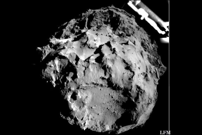 Philae erfolgreich auf dem Kometen gelandet