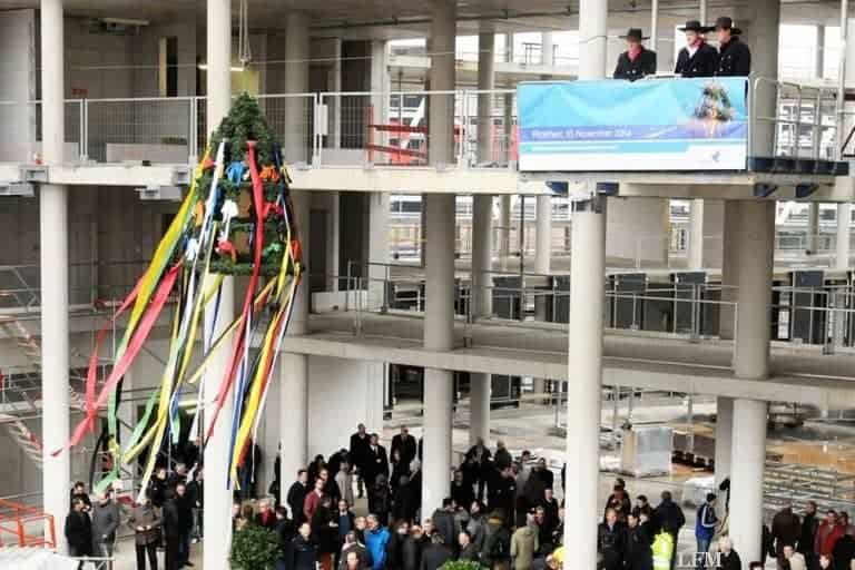 Richtfest für New Office Airport Stuttgart (NOAS)