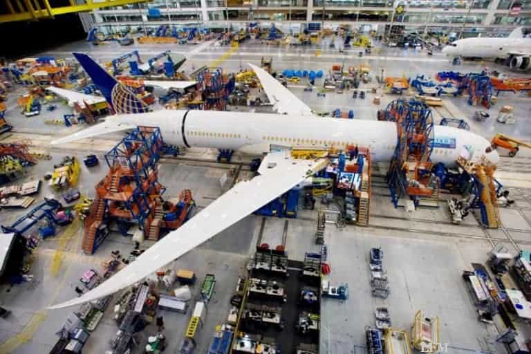 Boeing startet Bau des 787-9 Dreamliner in South Carolina