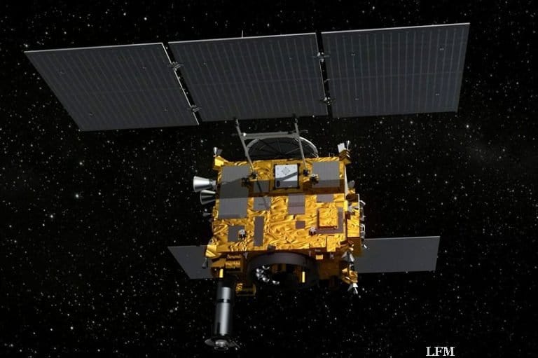 MASCOT Asteroidenlander vor dem Start in Japan