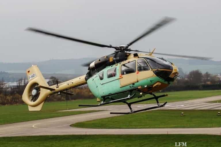 Erstflug der militärischen EC645 T2 bei Airbus Helicopters