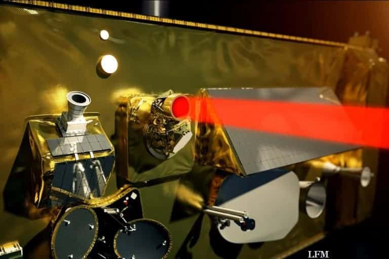 Datenübertragung per Laser über 36.000 Kilometer im All