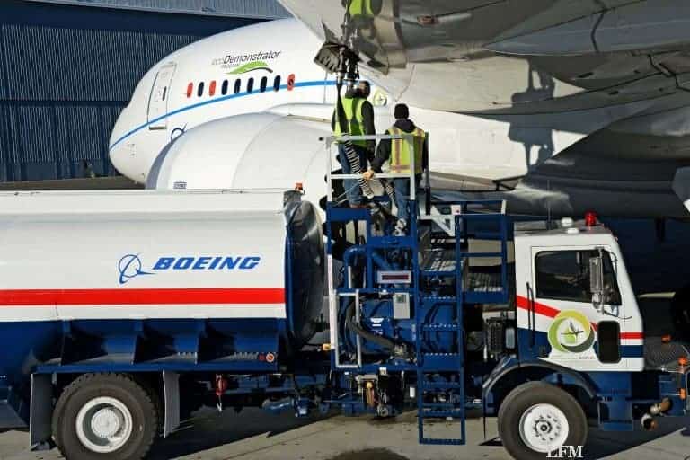Boeing lässt 787-9 Dreamliner mit „Grünem Diesel“ abheben