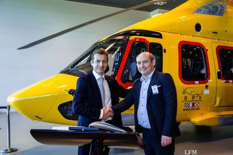 EC175 im Doppelpack für Offshore-Einsätze über der Nordsee