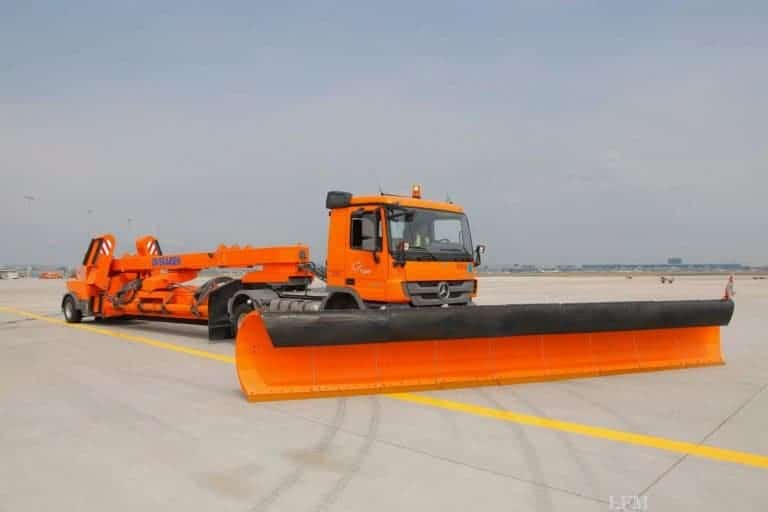 Winterdienst am Flughafen Frankfurt noch stärker besetzt