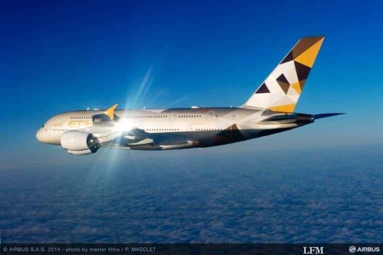 Erster Airbus A380 für Etihad Airways
