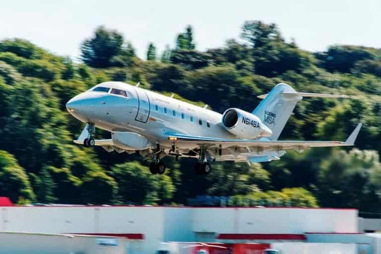 MSA Aufklärungsflugzeug bereit zur Demonstration