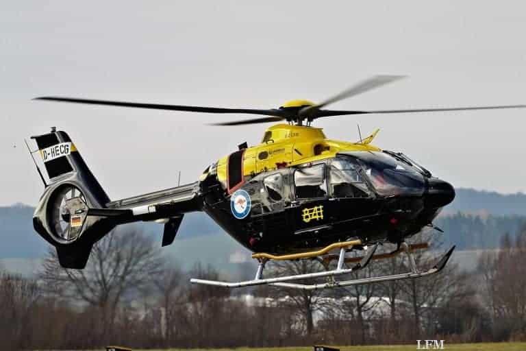 Trainingshubschrauber EC135 T2+ für ADF schon im Erstflug