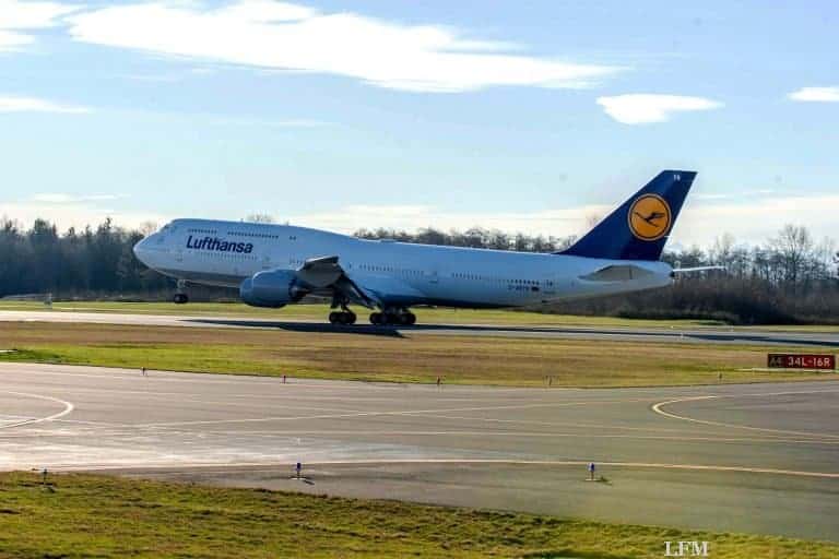 16. Boeing 747-8 landet bei Lufthansa gelandet