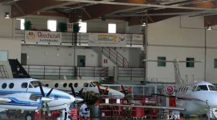 Service für Beechcraft-Modelle in Augsburg bleibt
