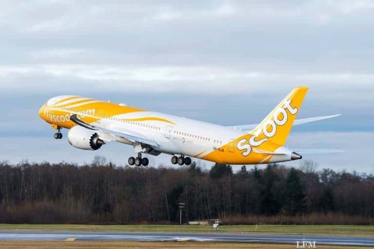 Boeing liefert ersten 787 Dreamliner an Low-Cost Carrier Scoot