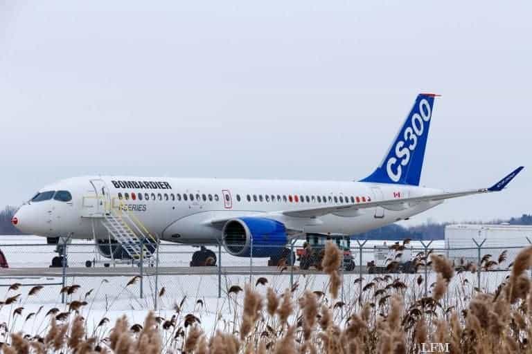 Bombardier CS300: Testflüge können starten