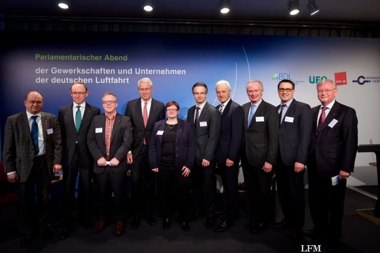 Parlamentarischer Abend erörterte Herausforderungen der Deutschen Luftfahrt
