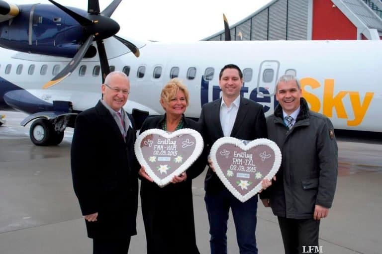 InterSky hat Route Memmingen – Hamburg und Berlin aufgenommen