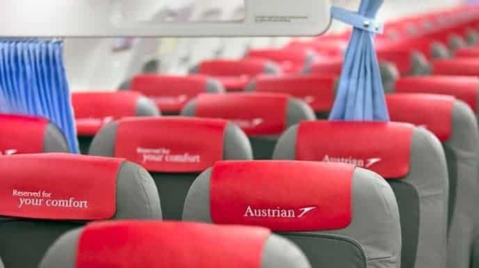 Austrian Airlines verbessert Auslastung zum Vorjahr