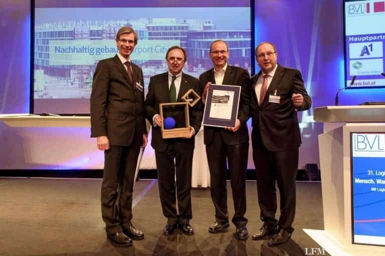 Nachhaltigkeitspreis der Bundesvereinigung Logistik für Flughafen Stuttgart