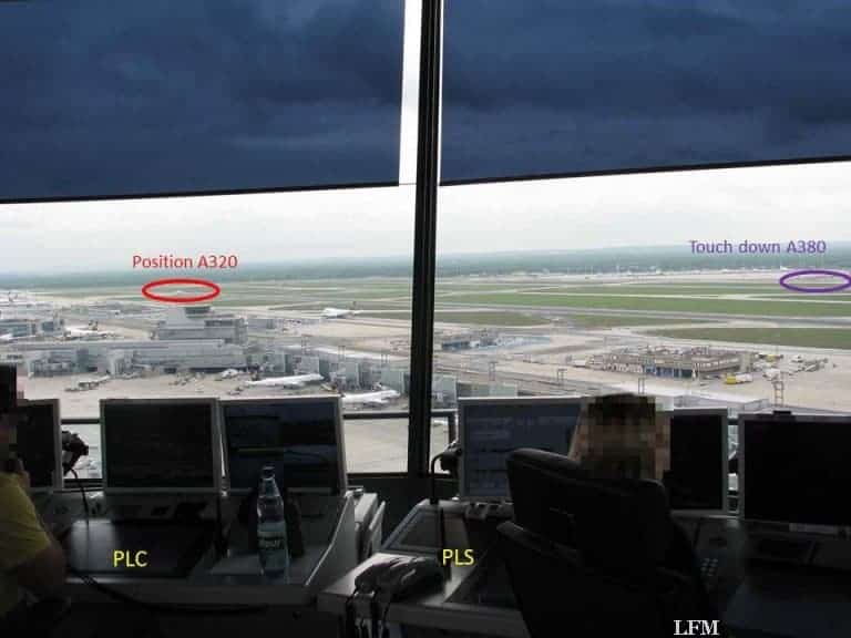 Fluglotsenfehler in Frankfurt: Beinahe-Kollision