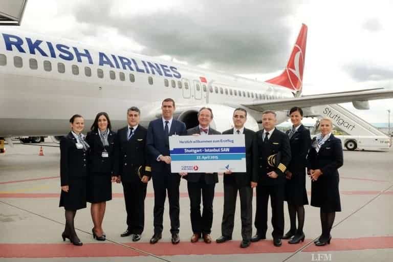 Turkish Airlines nimmt Verbindung Stuttgart – Istanbul Sabiha Gökçen auf