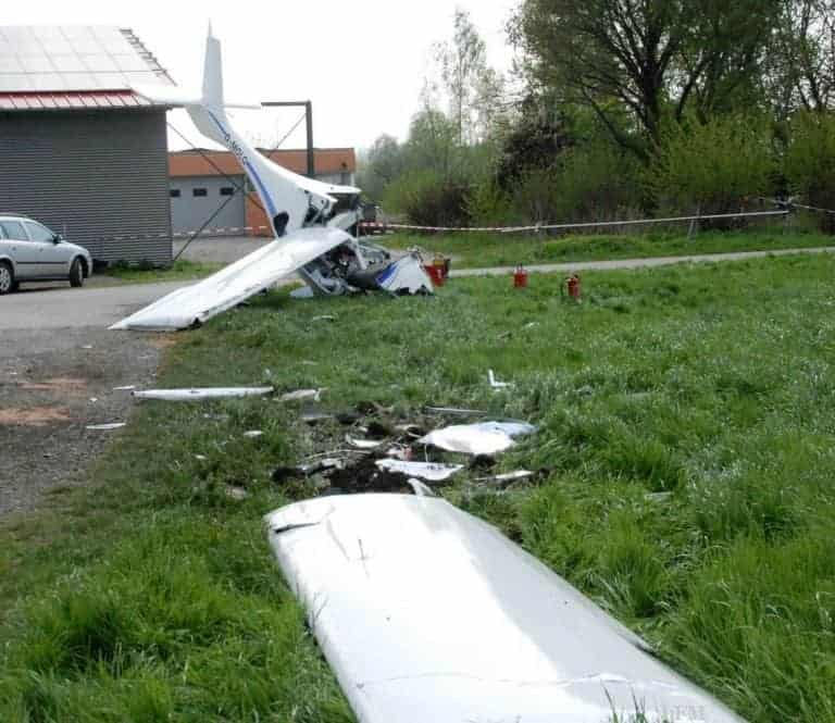 Ultraleichtflugzeug prallte nach Start in Bad Saulgau auf
