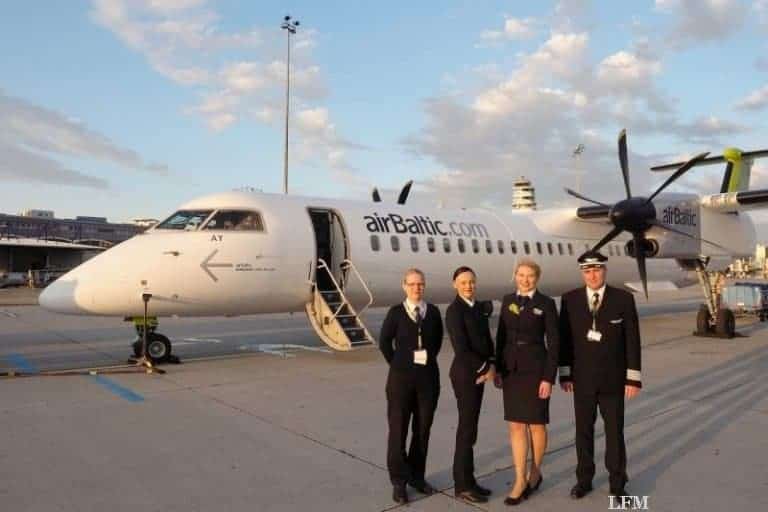 airBaltic verbindet Wien – Tallinn mit Bombardier Q400 NextGen