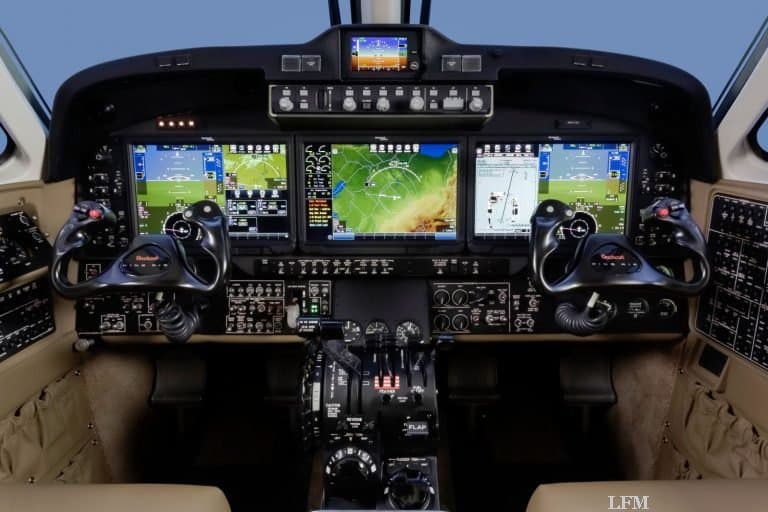 Beechcraft King Air-Flugzeuge mit neuer Avionik