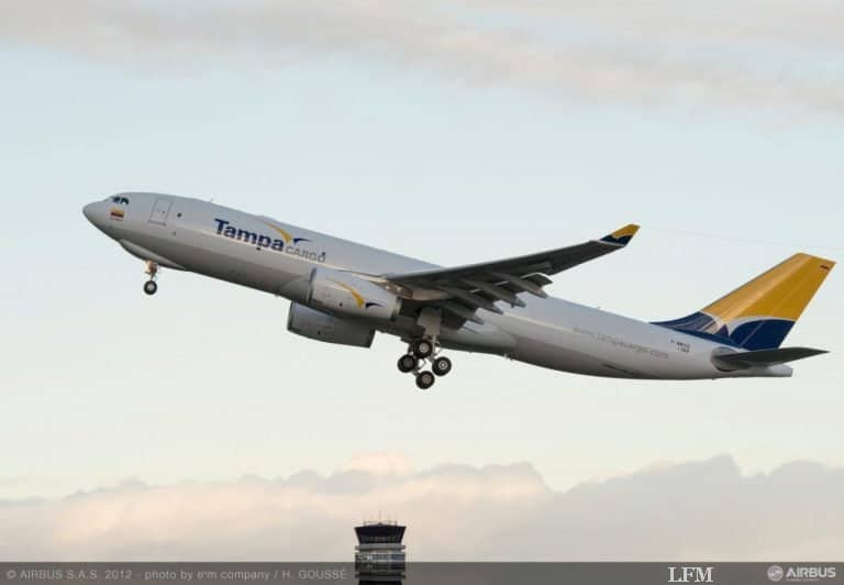 Airbus liefert ersten A330 Frachter an Tampa Cargo