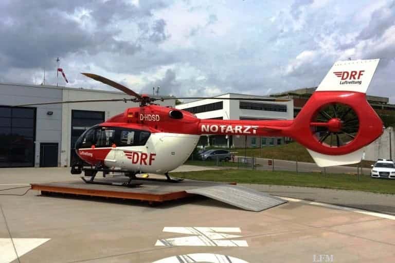 Neuer H145 Rettungshubschrauber für DRF Regensburg