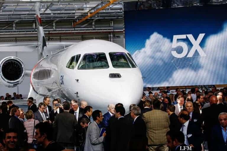 Falcon 5X: Snecma bringt neuen Jet auf hohe Reichweite